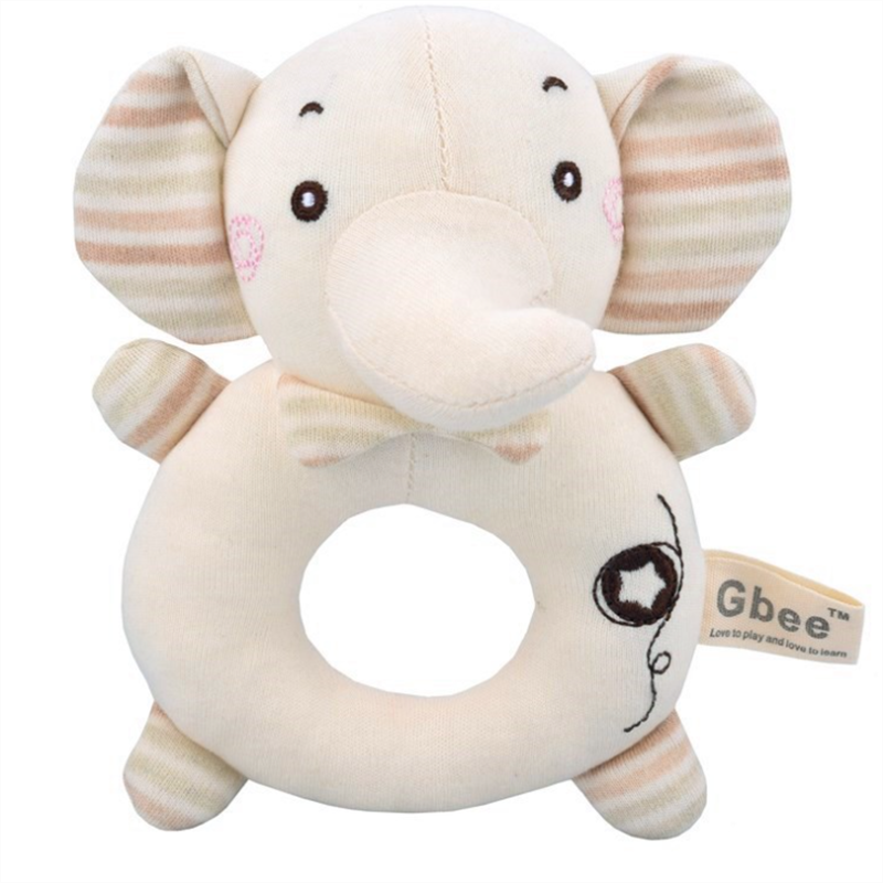 Soft Animal Rattle Toys