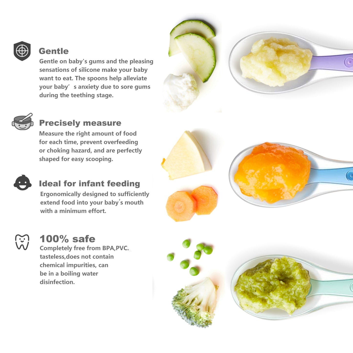 Baby Silicone Spoon
