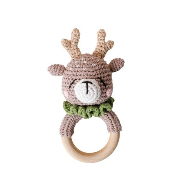 Crochet Pattern Wooden Teether