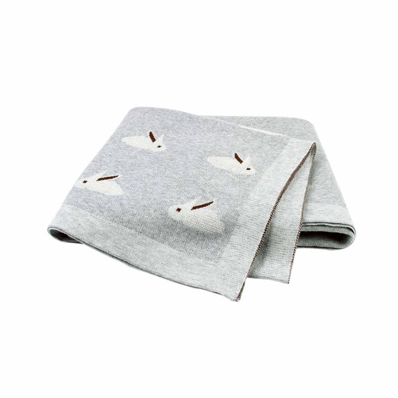 Baby Cartoon Knitted Blankets