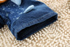 Animal Designed Denim Baby Overalls