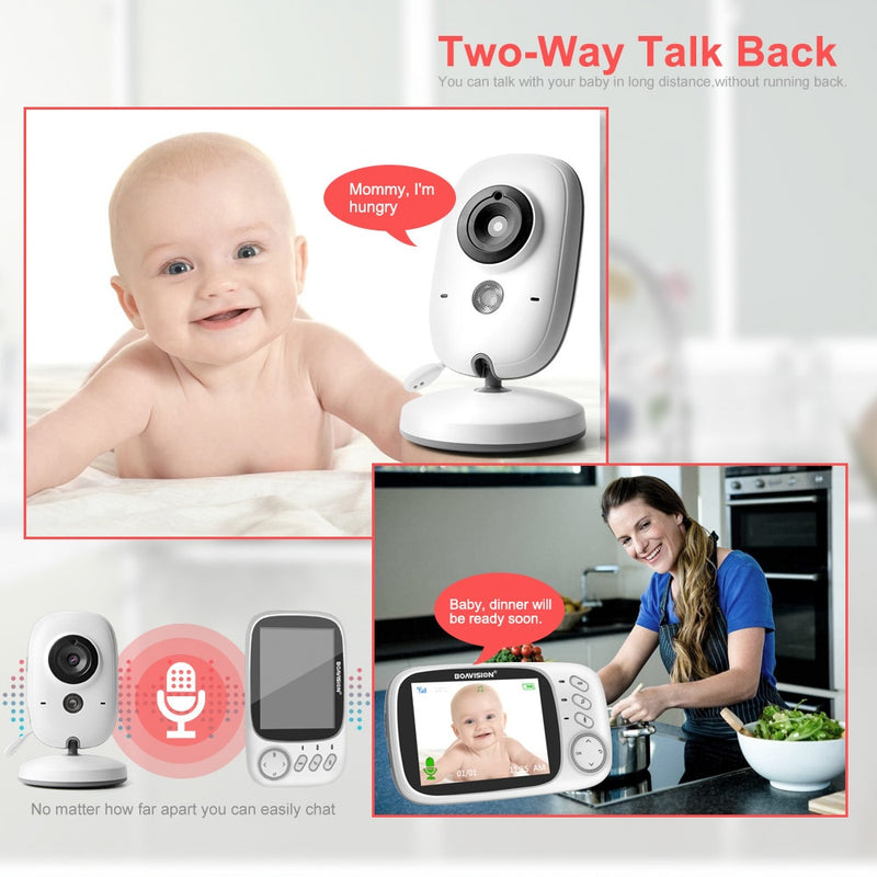 Wireless WiFi Video Baby Monitor
