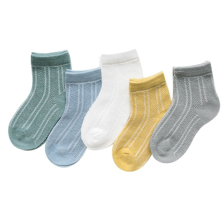 Cute Baby Socks (5 Pairs)