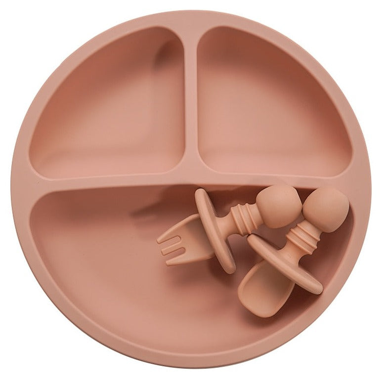 Solid Silicone Plate Set