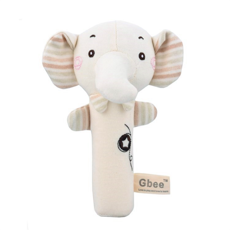 Soft Animal Rattle Toys