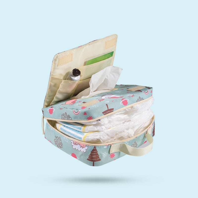 Wet/Dry Printed Baby Bag