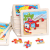 Wooden Cartoon Puzzle