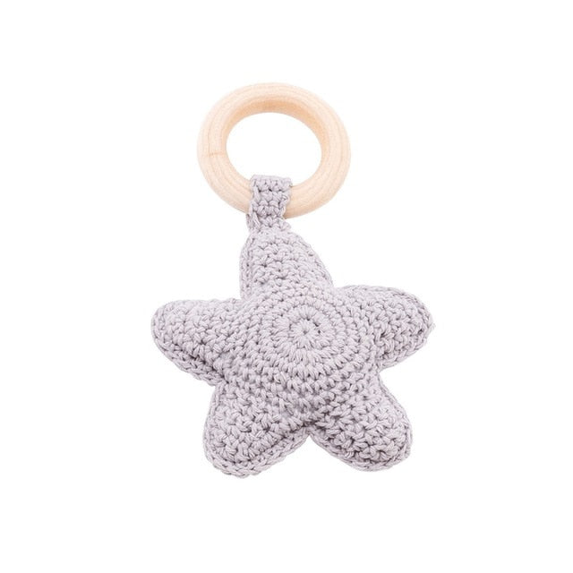 Crochet Pattern Wooden Teether