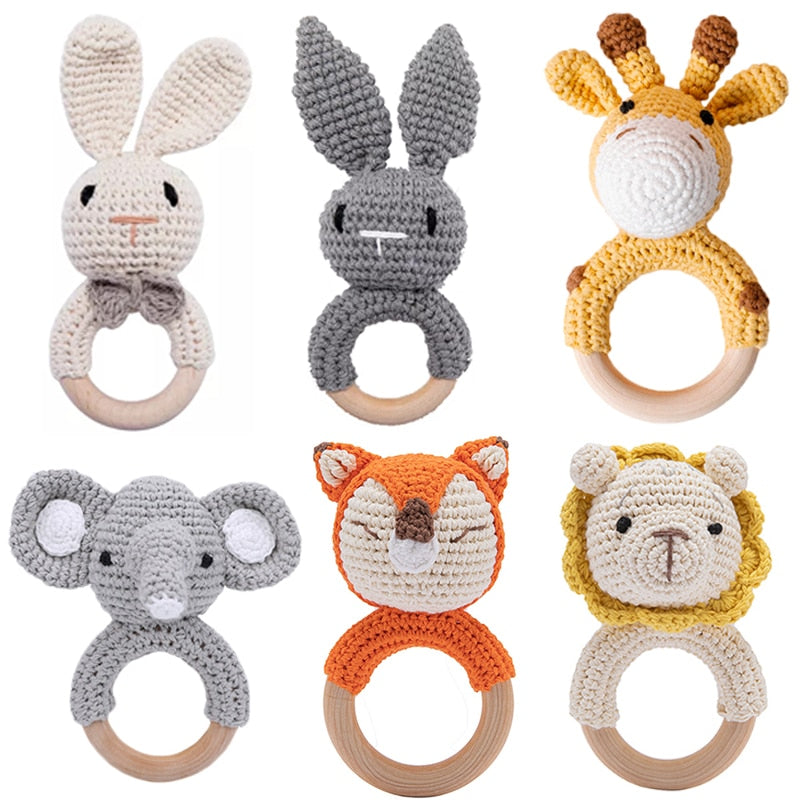 Crochet Pattern Wooden Teether