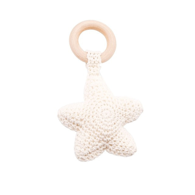 Crochet Pattern Wooden Teether