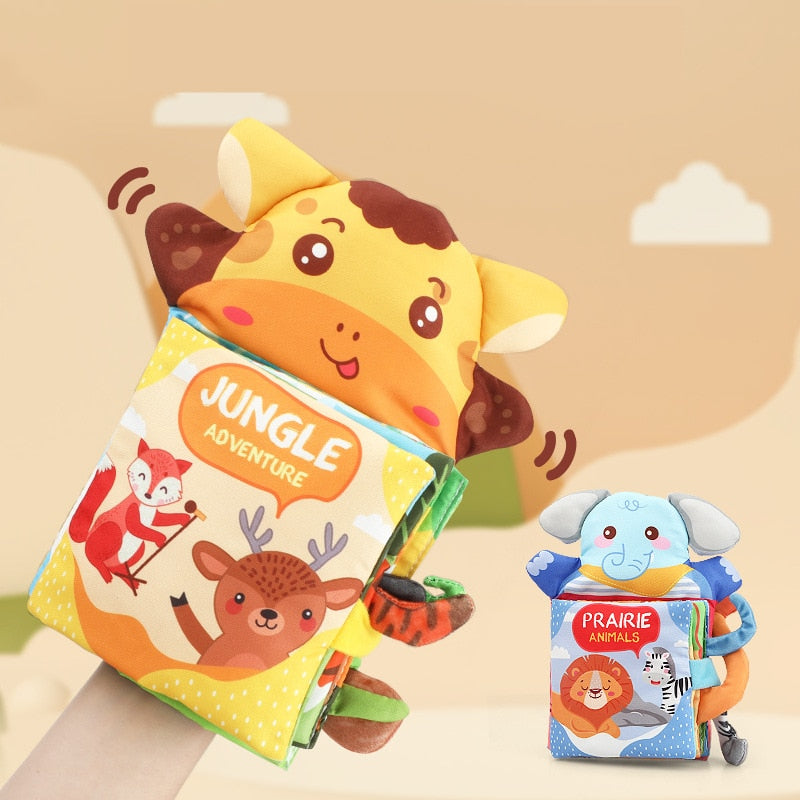 Hand Puppet Fabric Educational Books