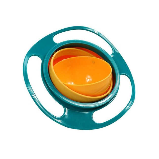 Spill-Proof Gyro Baby Bowl