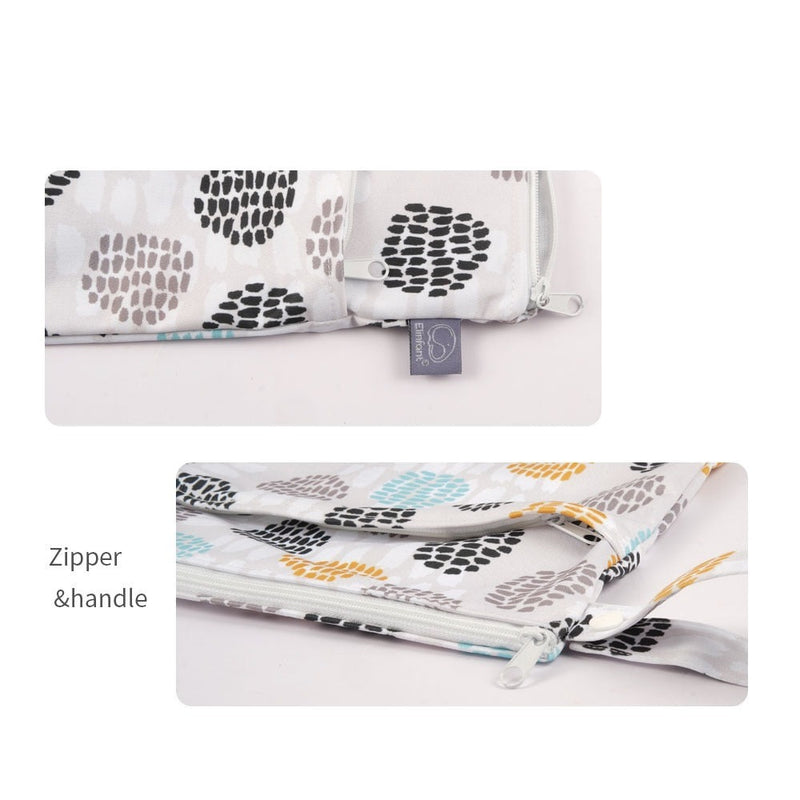 Double Pocket Waterproof Diaper Bag