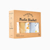 Bamboo Cotton Swaddle Blanket Set (5 pieces)