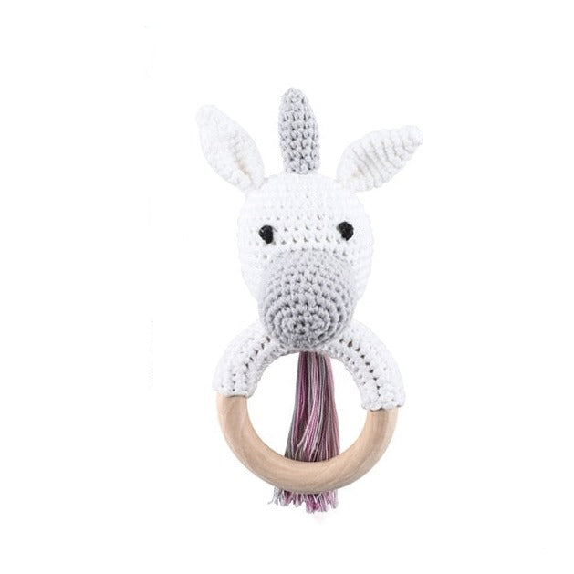 Crochet Pattern Wooden Teether