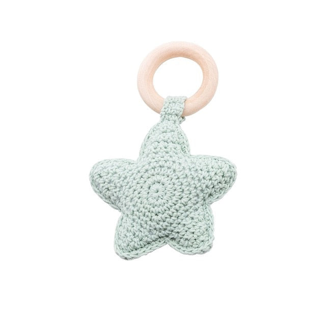 Crochet Pattern Wooden Teether