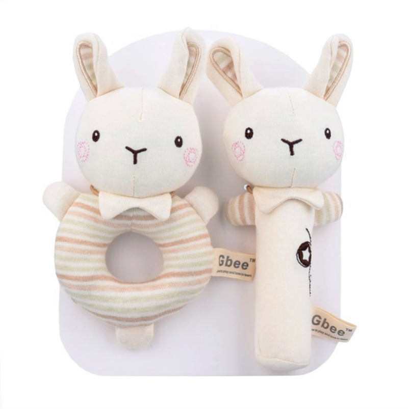 Soft Animal Rattle Toys