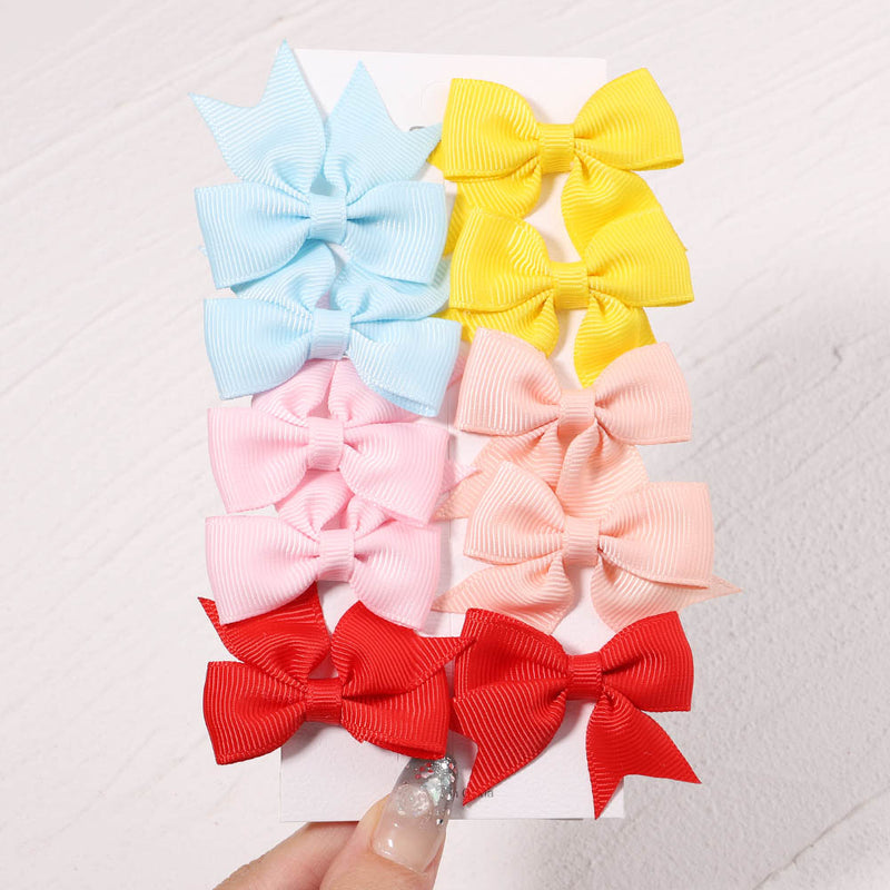 Ribbon Bowknot Headband Set