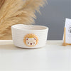 Cartoon Animals Hand Woven Basket