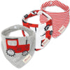 Cute Bandana Bib Set (3pcs)