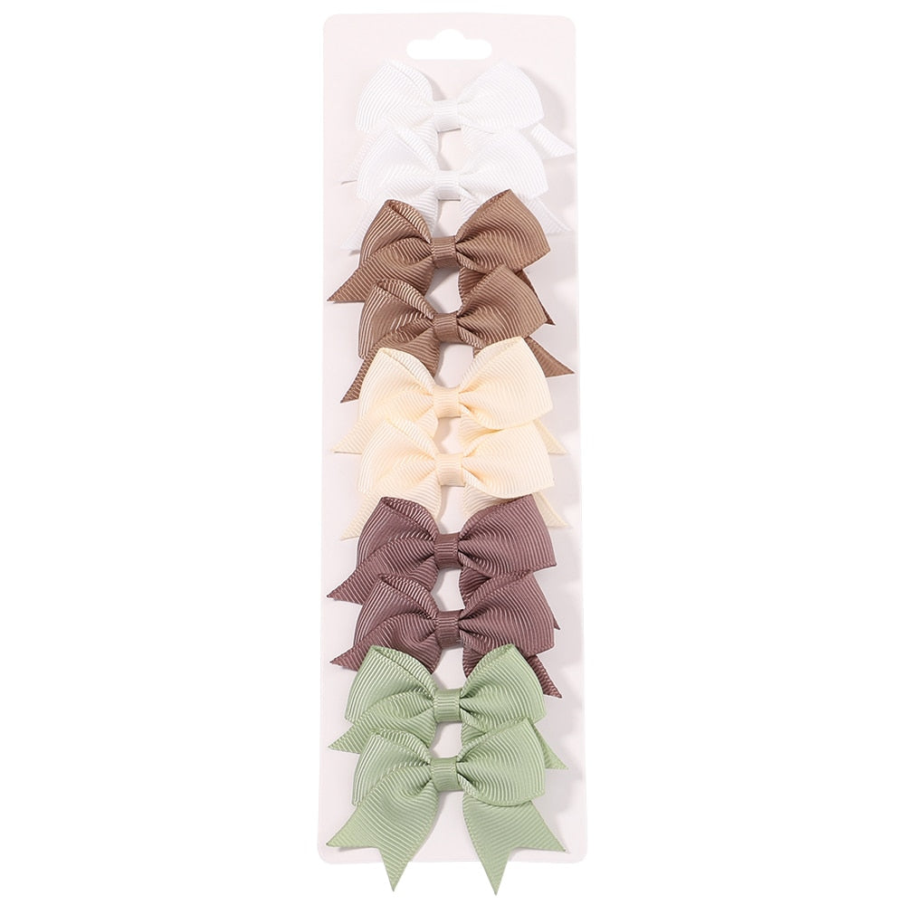 Ribbon Bowknot Headband Set