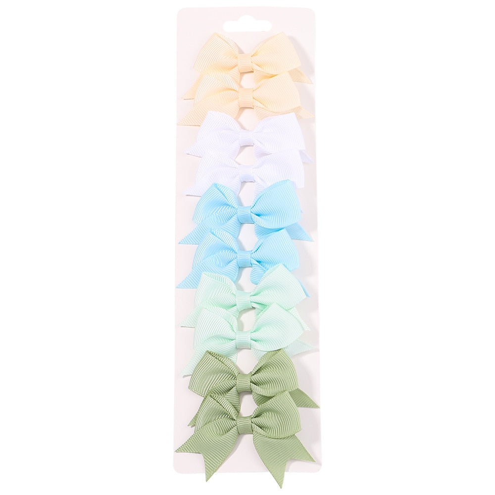 Ribbon Bowknot Headband Set