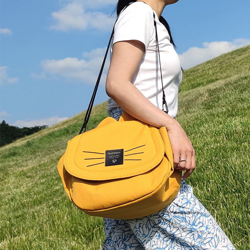 Cat Design Baby Bag