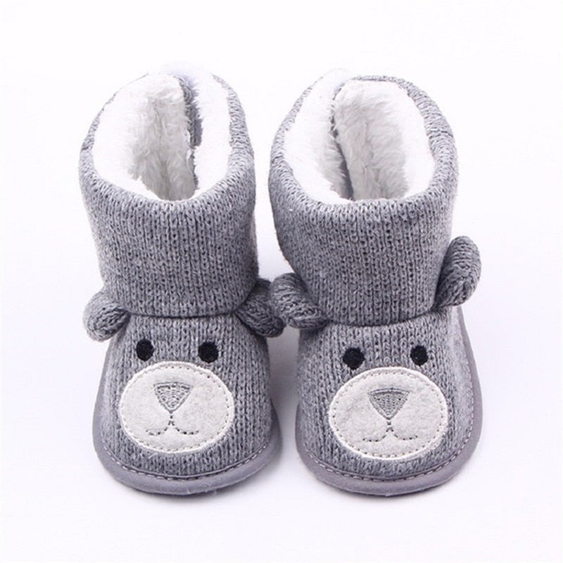Cute Baby Winter Moccasins