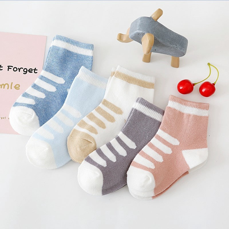 Fadeless Baby Socks (5 Pack)