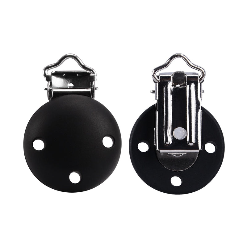 Round Shaped Pacifier Clips (5pcs)