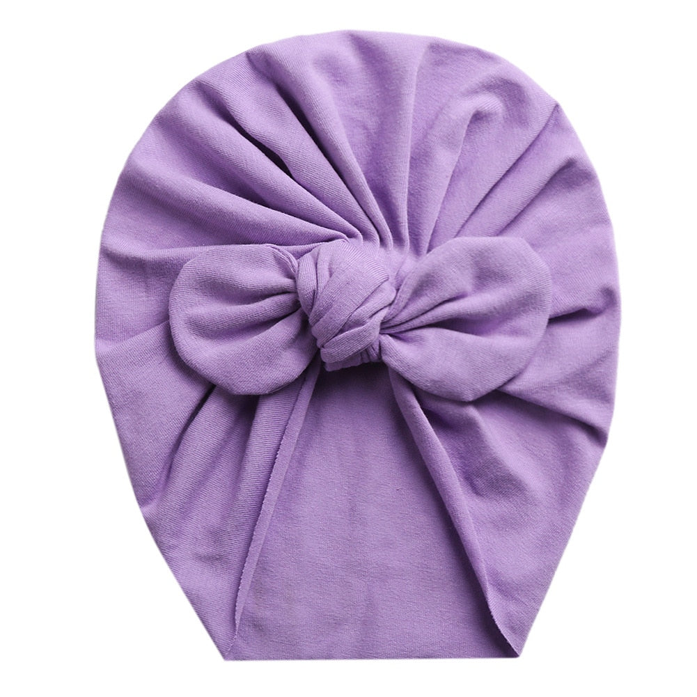 Bow Tie Baby Head Wrap/Turban