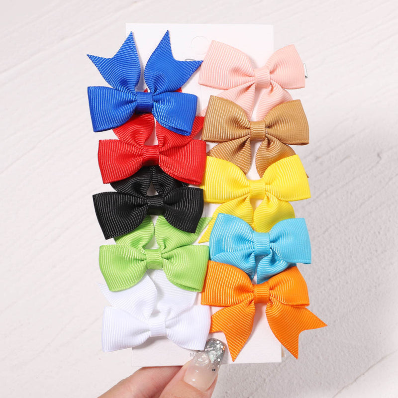 Ribbon Bowknot Headband Set
