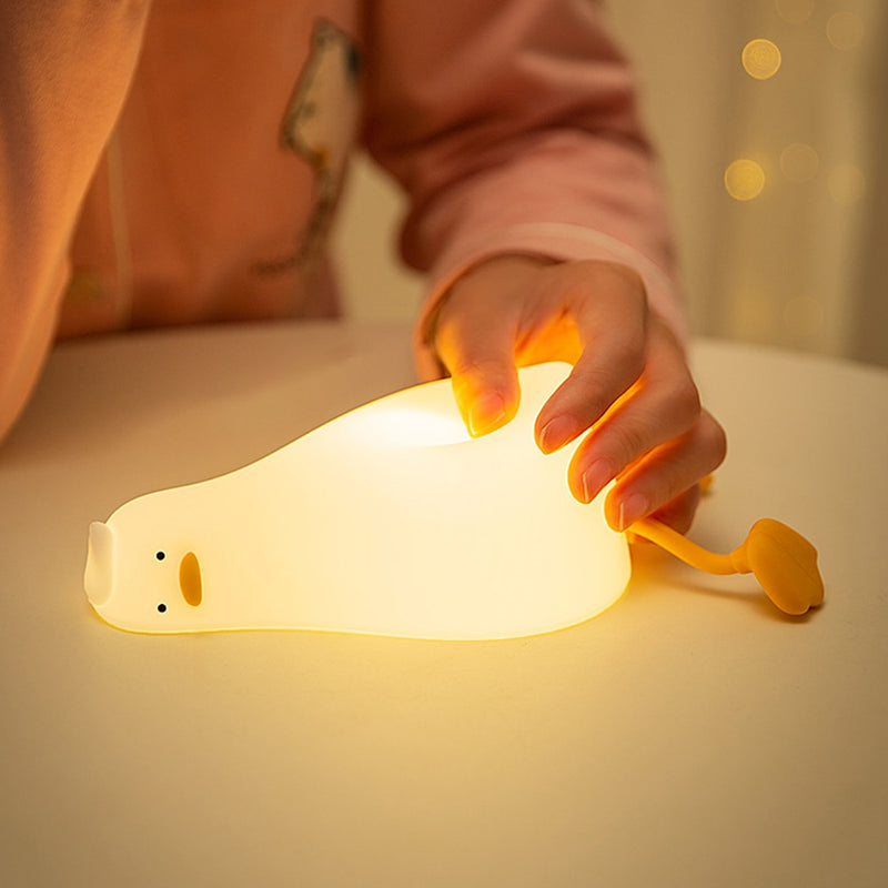 Silicone Squishy Duck Lamp
