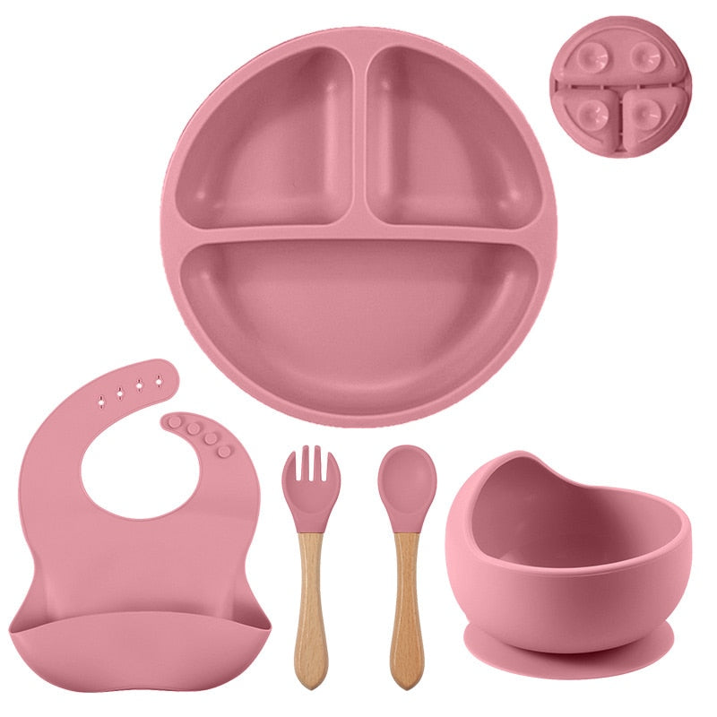 Silicone Baby Feeding Set