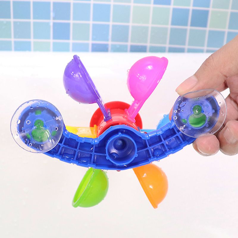 Colourful Waterwheel Baby Bath Toy