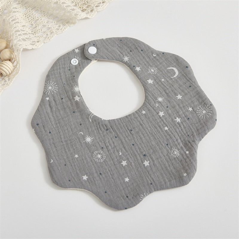 Flower Shape Baby Bibs