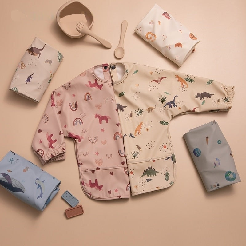 Cute Waterproof Bib/Smock