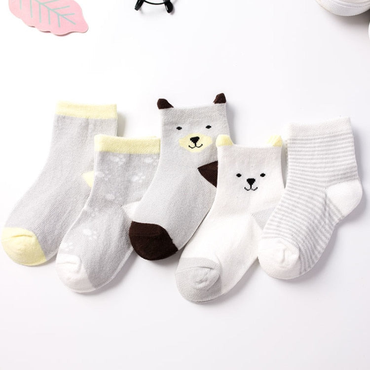 Fadeless Baby Socks (5 Pack)