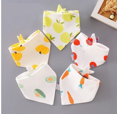 Triangle Scarf Bibs (5 pieces)