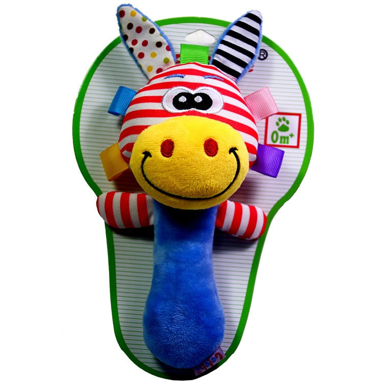 Soft Plush Rattle Toys