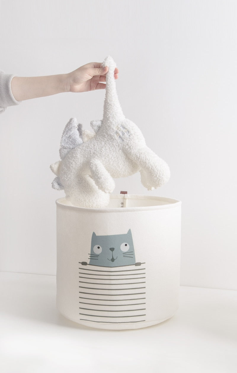 Cartoon Baby Laundry Basket