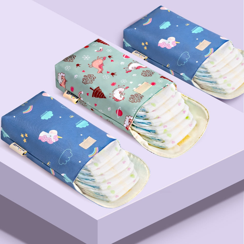 Colourful Reusable Nappy/Diaper Bag
