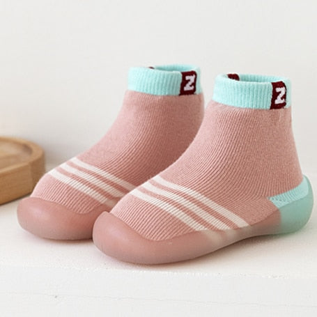 Infant Soled Sock Shoes