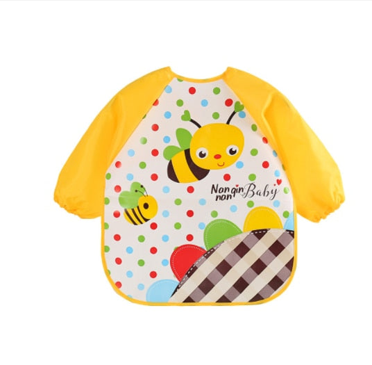 Waterproof Long Sleeve Apron for Babies/Kids