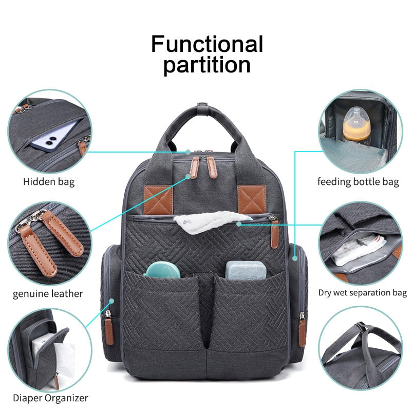 Fashionable Nappy Backpack