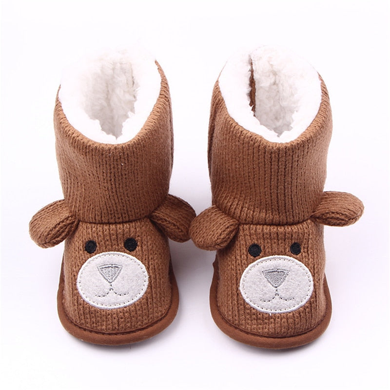Cute Baby Winter Moccasins