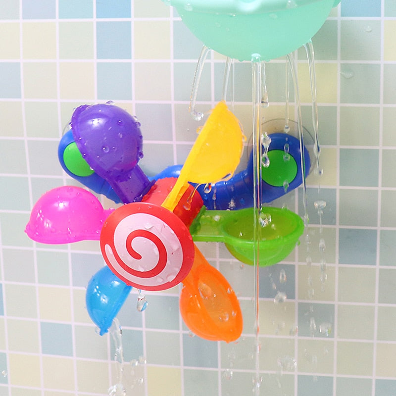 Colourful Waterwheel Baby Bath Toy Bambino House