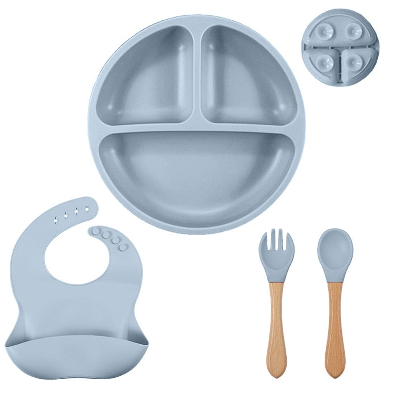 Silicone Baby Feeding Set