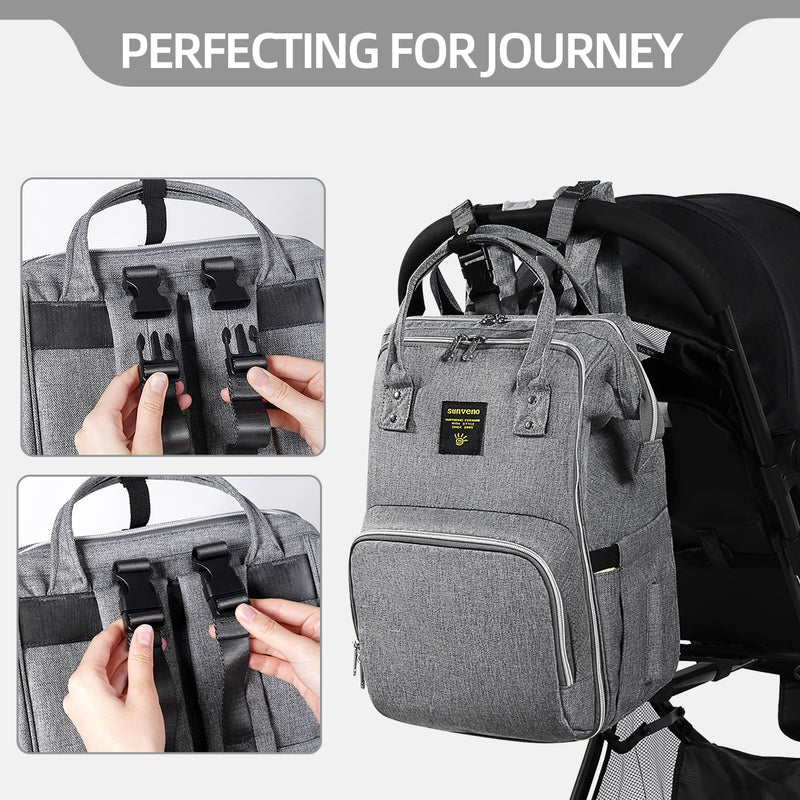 Multi-functional Stylish Baby Bag