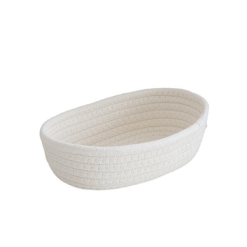 Woven Oval Storage Baskets